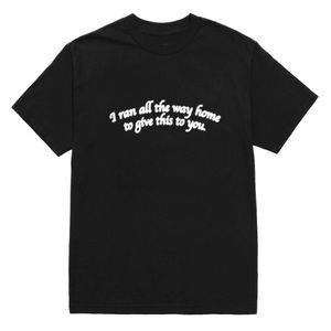 Brockhampton ran home blur black t-shirt tee